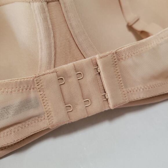 Steve Madden Mesh Balconette Bra SM11851 Rose Dust NWT Size 32D - Picture 6 of 7